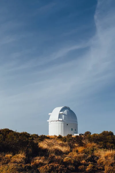 Teide Observatorium Astronomiska Teleskop Teneriffa Kanarieöarna Spanien — Stockfoto