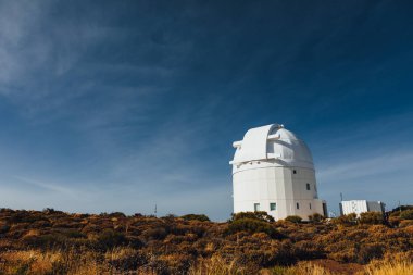 Teide Gözlemevi astronomik teleskop Tenerife, Kanarya Adaları, İspanya
