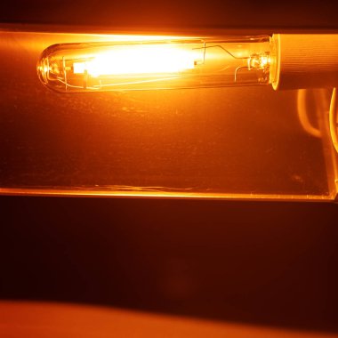 yüksek basınçlı sodyum lamba Hps turuncu ışık