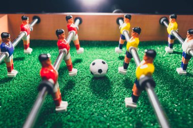 Tablo futbol futbolcular kicker oyunu