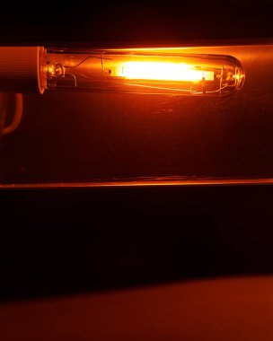 yüksek basınçlı sodyum lamba Hps turuncu ışık