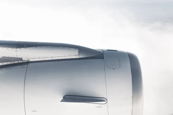 Vliegtuig Motoronderdeel Vergrote Weergave — Stockfoto