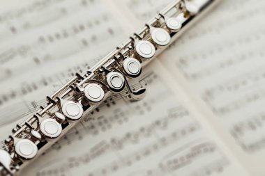 enine flüt müzik sayfası