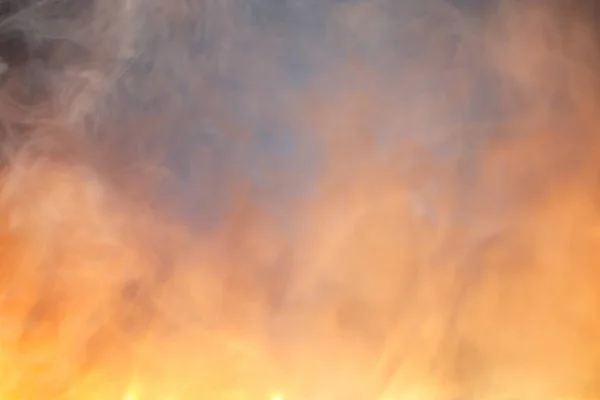 抽象的な煙と火の背景 — ストック写真