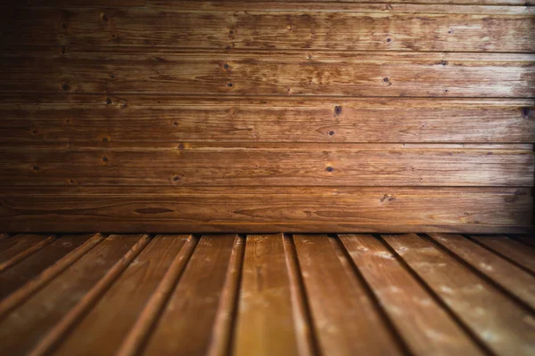 Verouderde Houten Achtergrond Sauna — Stockfoto