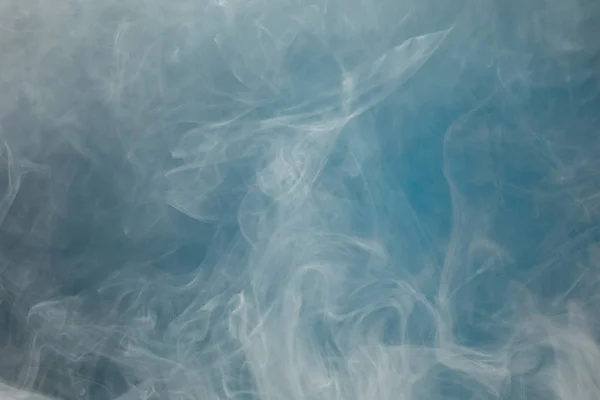 Dense Smoke Blue Background — Stock Photo, Image