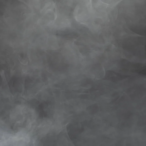 Siyah arka plan üzerine yoğun duman — Stok fotoğraf