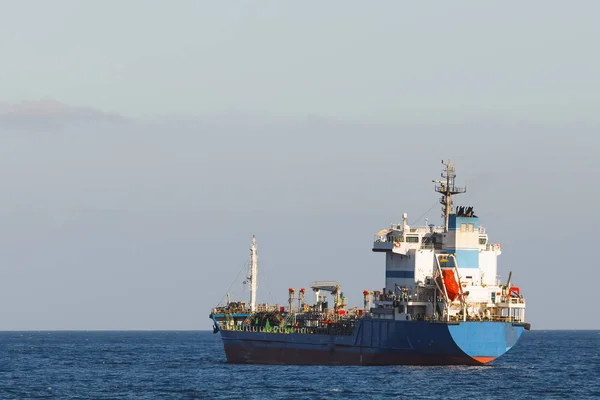 Oil products tanker in the open sea — Stock Photo, Image