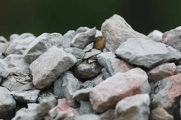 Schiste ardoise pierres, vue rapprochée — Photo