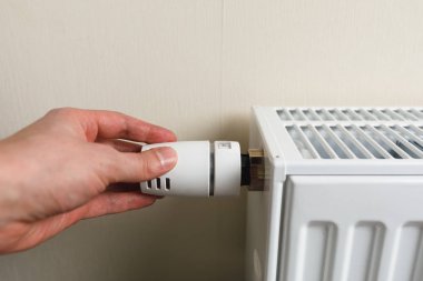 el ısıtma radyatör termostatik kolu kontrol