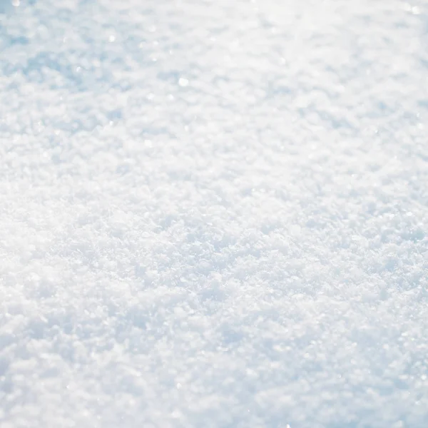 Textura de nieve como fondo con espacio de copia — Foto de Stock
