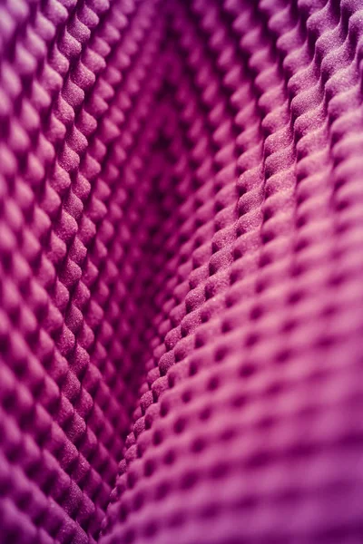 Acoustic foam abstract purple background — Stock Photo, Image