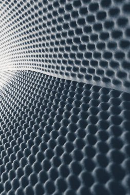 akustik köpük soyut gri arka plan