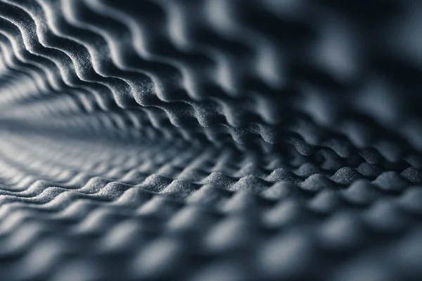 Akoestische Foam abstracte grijze achtergrond — Stockfoto