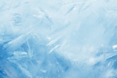 buzun mavi donmuş dokusu