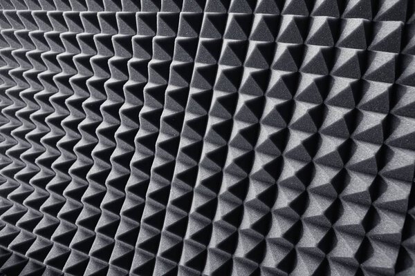 поглотитель акустической пены для звукопоглощающего фона
