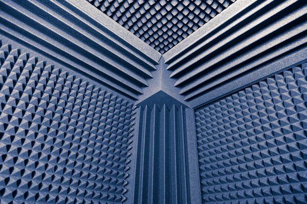 поглотитель акустической пены и басовые ловушки для звукопоглощающего синего фона
