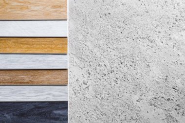 Beton zemindeki döşeme varyasyonlarını kapla