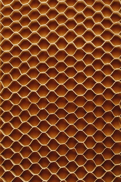 Honingraat Cellen Van Karton Verstijfde Rib Achtergrond — Stockfoto