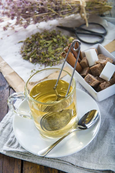 Mentha Pulegium Polei Thee Gemaakt Van Wilde Plats — Stockfoto