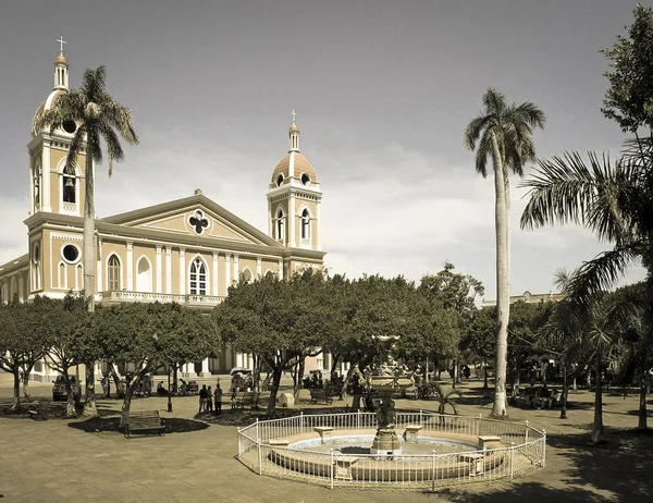 Granada Nikaragua Eski Fotoğraf — Stok fotoğraf