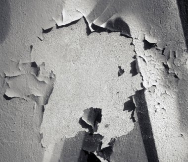 Eski duvar doku laking boya makro tek renkli