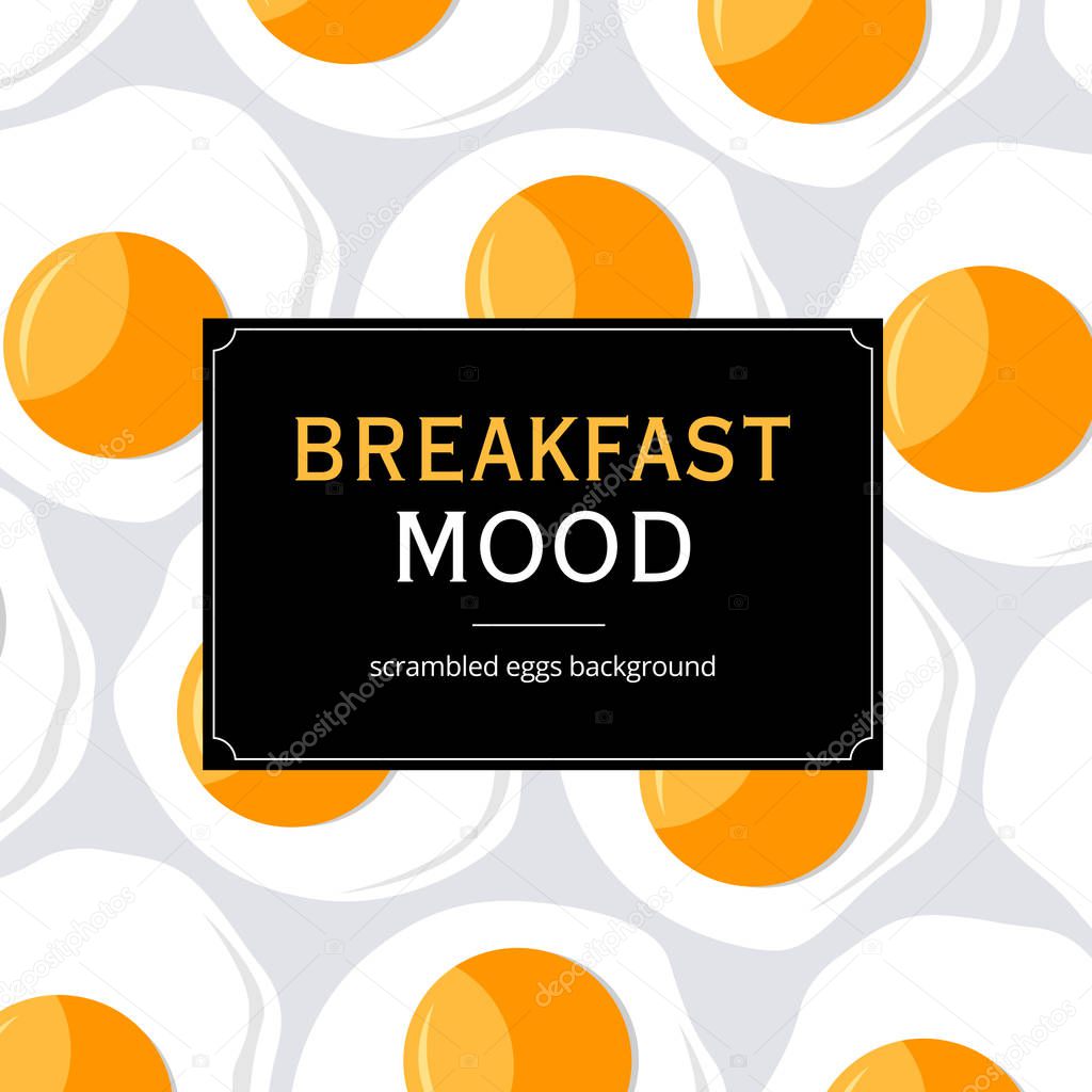 Breakfast mood background