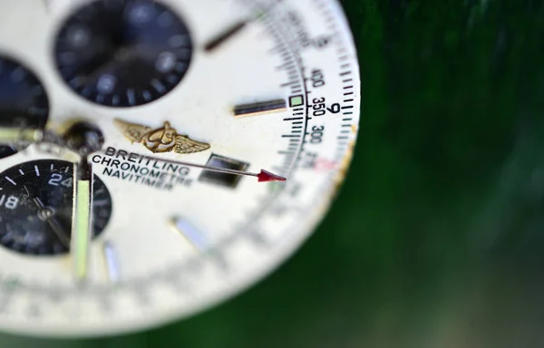 Resen Macedonia June19 2018 Relógio Luxo Sobre Fundo Estúdio Breitling — Fotografia de Stock