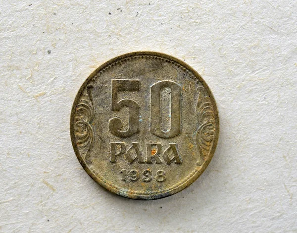 Vecchie monete d'epoca — Foto Stock