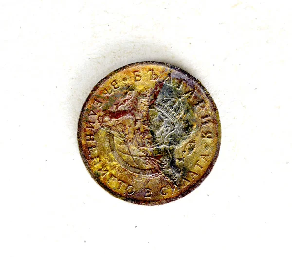 Alte Oldtimer-Münzen — Stockfoto