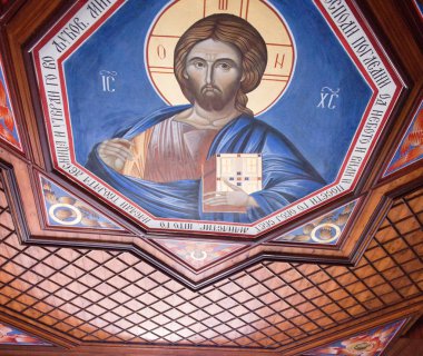 Fresco jesusu resmini İsa