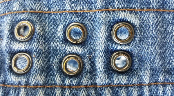 Close Details Jeans Clothes Image Odfa — Stock Photo, Image