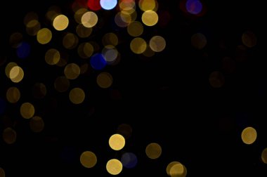 bulanık bokeh Noel ve mutlu yeni yıl arka plan