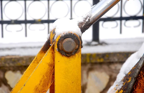 Detalj Tunga Anläggningsmaskin Bulldozer Bild — Stockfoto