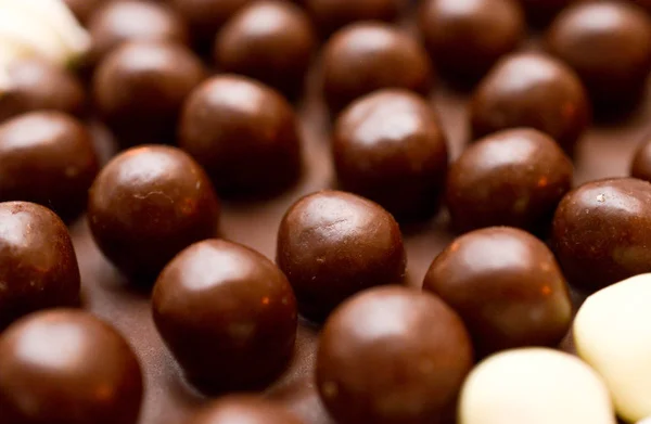 Bolas Chocolate Doce Doces Imagem Comida Doce — Fotografia de Stock