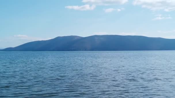 Prespanské Jezero Makedonii — Stock video