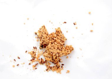 çeşitli tohumlar, diyet kavramı ile sağlıklı kraker