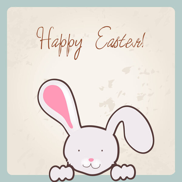 Милый пасхальный кролик