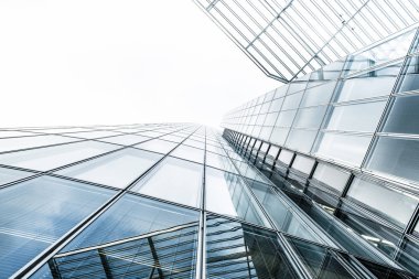 Ofis Binası. gökdelen arka plan