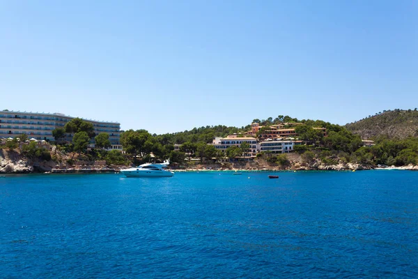 Wyspa Dekoracje Seascape Majorka Hiszpania Piękna Panorama — Zdjęcie stockowe