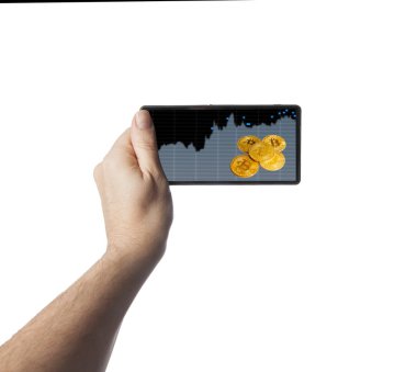 Bitcoin el ile Smartphone 