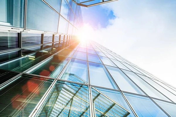 Ofis Binası. gökdelen arka plan