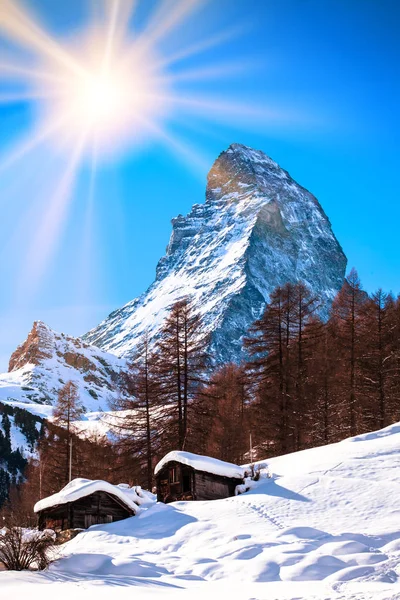 Matterhorn Schweiz — Stockfoto