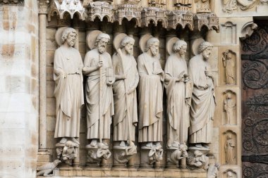 Mimari Detaylar Katedrali notre Dame de paris