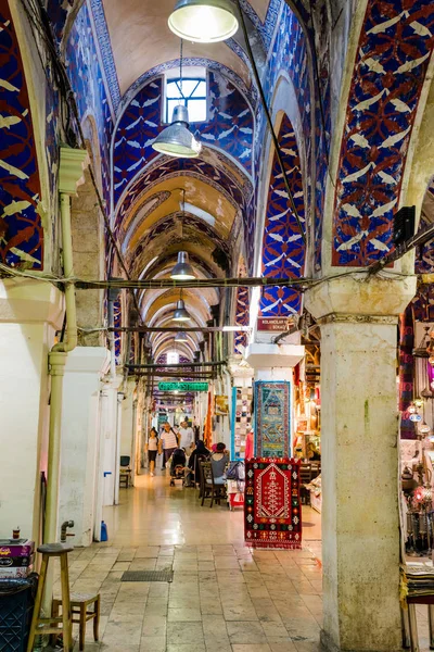 Istanbul Turquía Julio 2017 Gran Bazar Estambul Turquía Uno Los —  Fotos de Stock