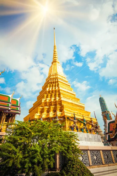 Wat Pra Kaew Grote Paleis Bangkok Thailand — Stockfoto