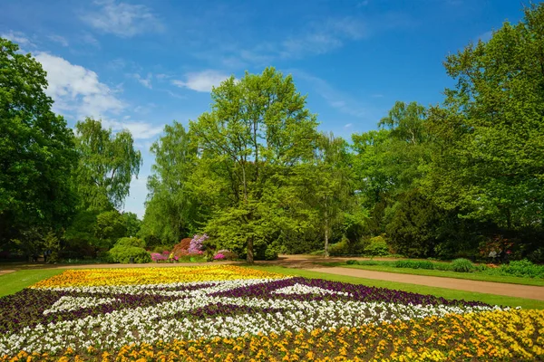 Şehir Parkı. Güzel bir park Panoraması
