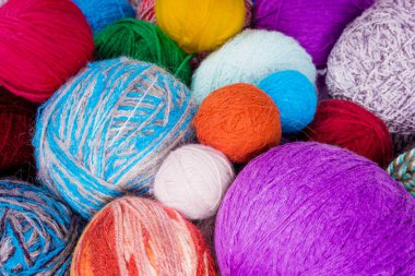 iplik top. örme için iplik yumağı