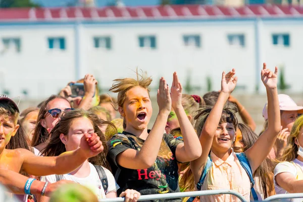 Sochi Russia July 2018 Color Fest Sochi Russland Fargefest Sommeren – stockfoto