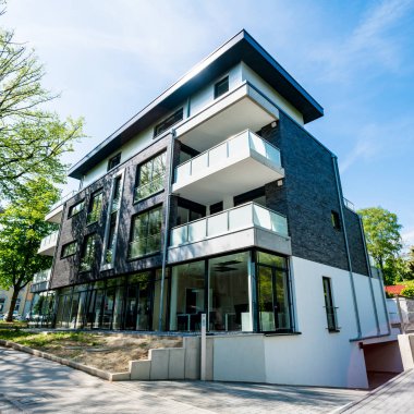 Modern apartmanlar dış
